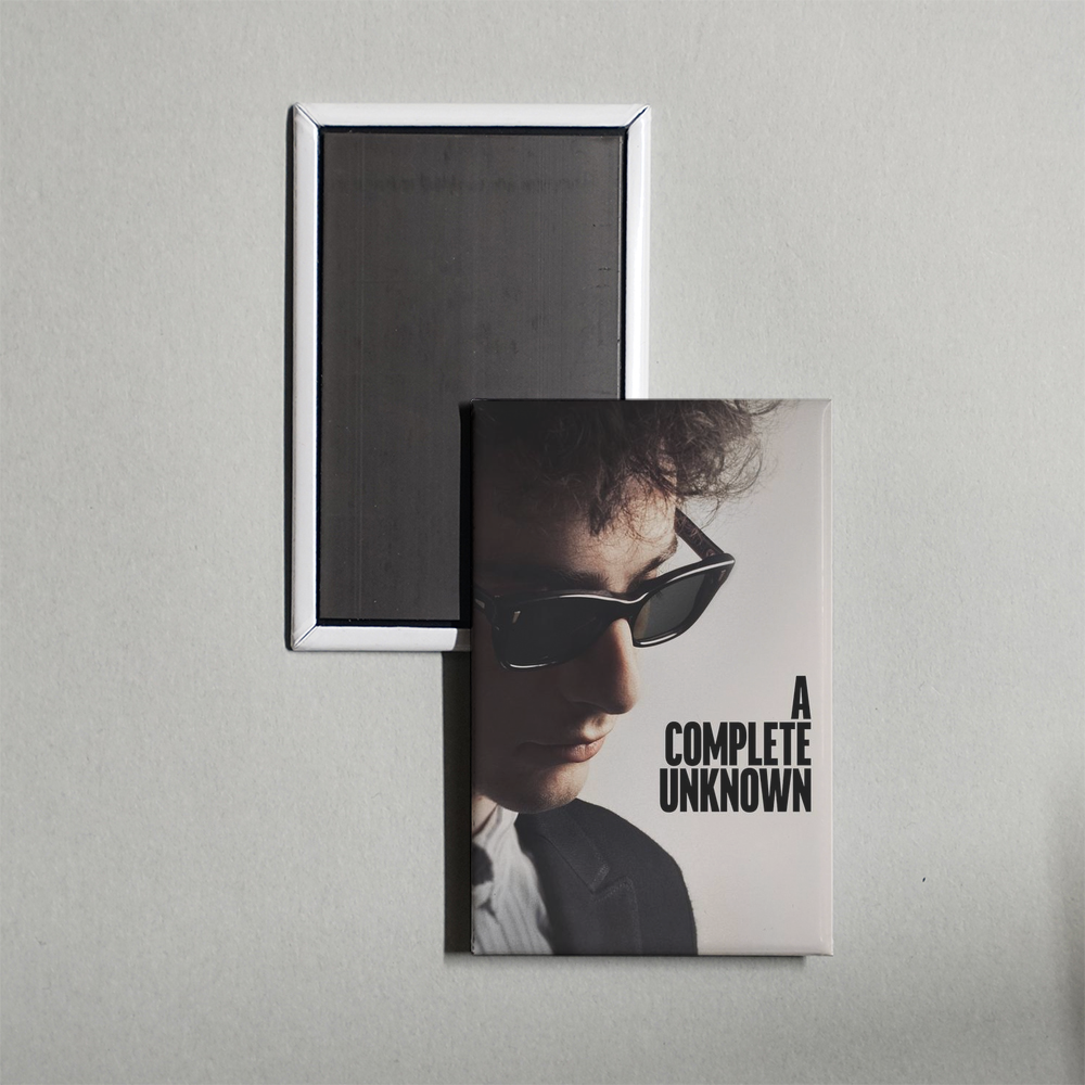 A Complete Unknown Mini Movie Fridge Magnet