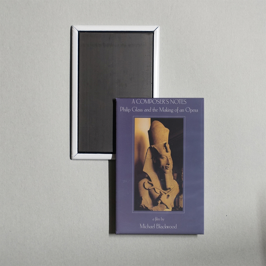 A Composer’s Notes Philip Glass and the Making of an Opera Mini Movie Fridge Magnet