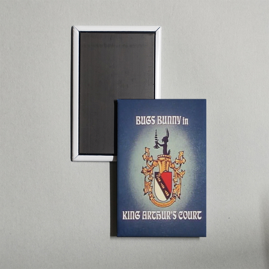 A Connecticut Rabbit in King Arthur's Court Mini Movie Fridge Magnet