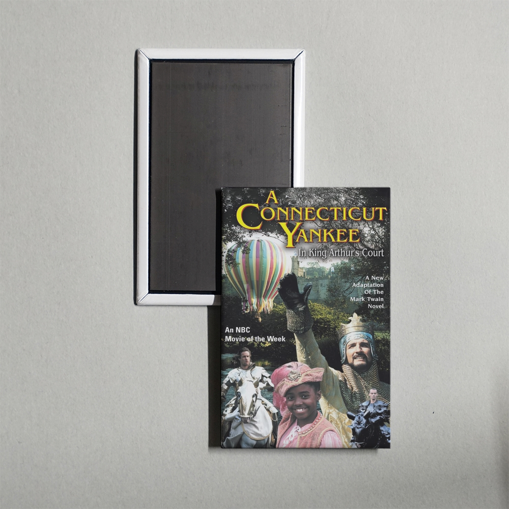 A Connecticut Yankee in King Arthur's Court Mini Movie Fridge Magnet
