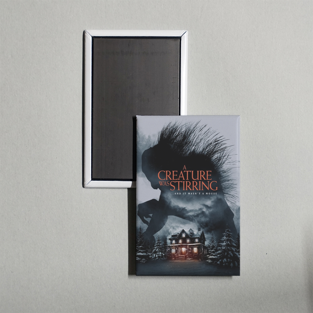 A Creature Was Stirring Mini Movie Fridge Magnet