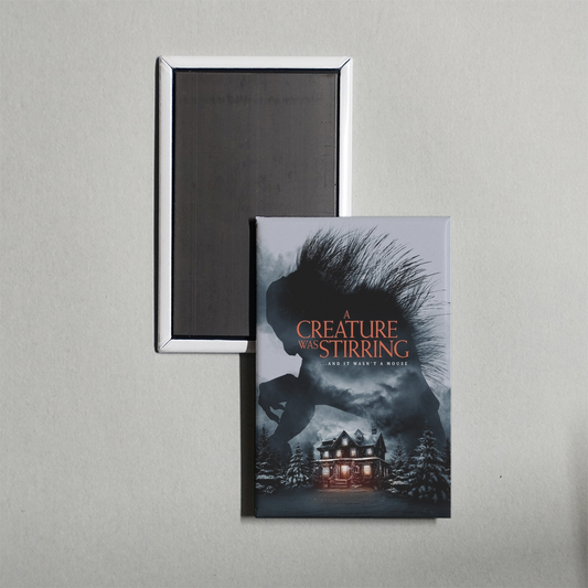 A Creature Was Stirring Mini Movie Fridge Magnet