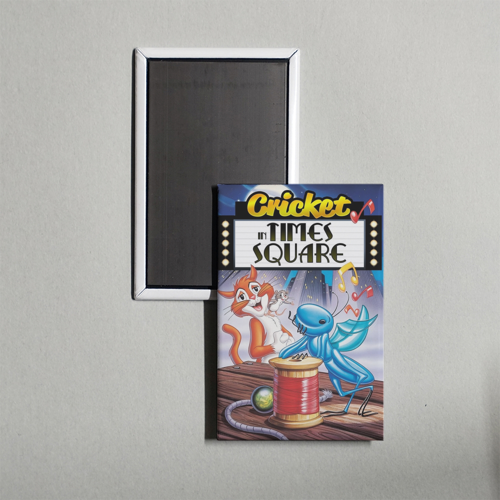 A Cricket in Times Square Mini Movie Fridge Magnet