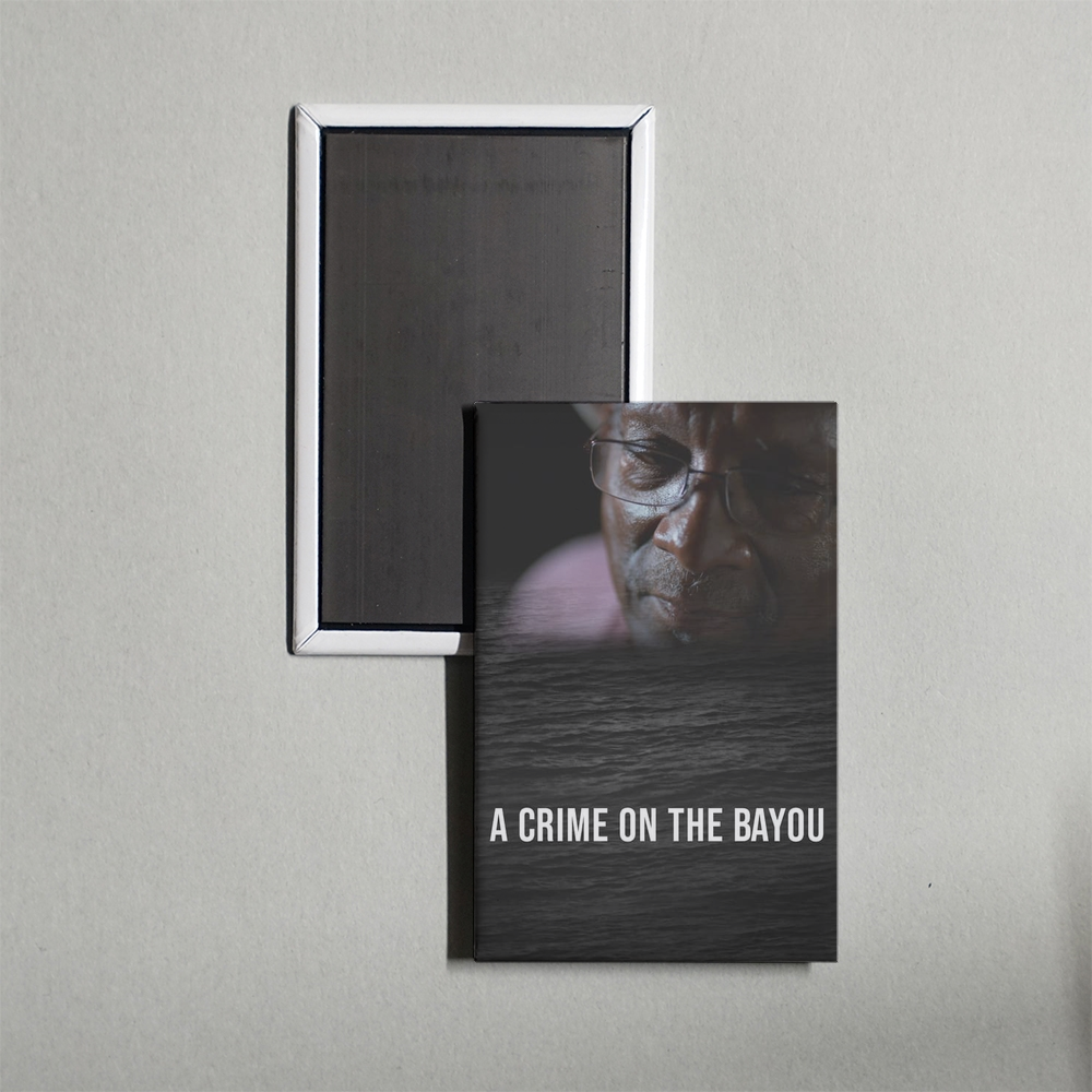A Crime on the Bayou Mini Movie Fridge Magnet