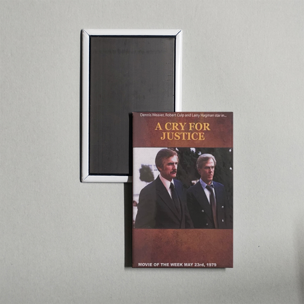 A Cry For Justice Mini Movie Fridge Magnet