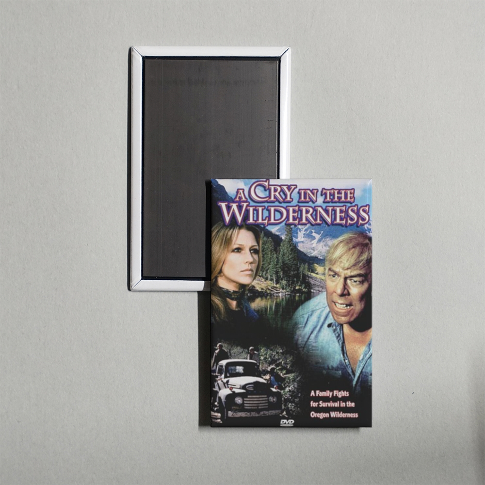 A Cry in the Wilderness Mini Movie Fridge Magnet