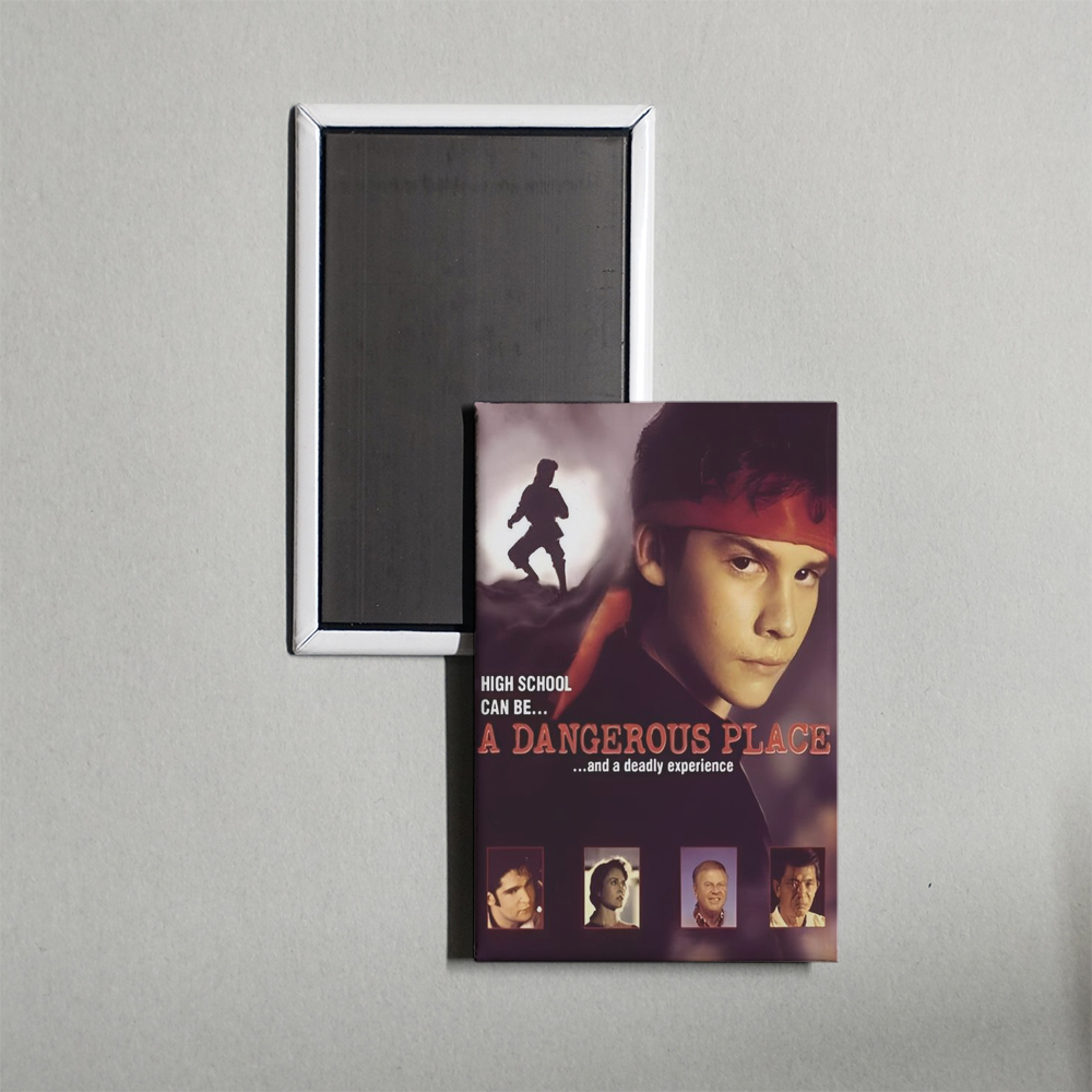 A Dangerous Place Mini Movie Fridge Magnet
