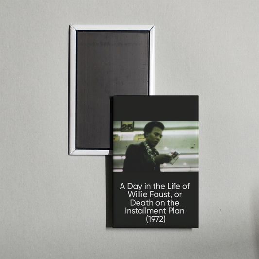 A Day in the Life of Willie Faust, or Death on the Installment Plan Mini Movie Fridge Magnet