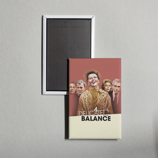 A Delicate Balance Mini Movie Fridge Magnet