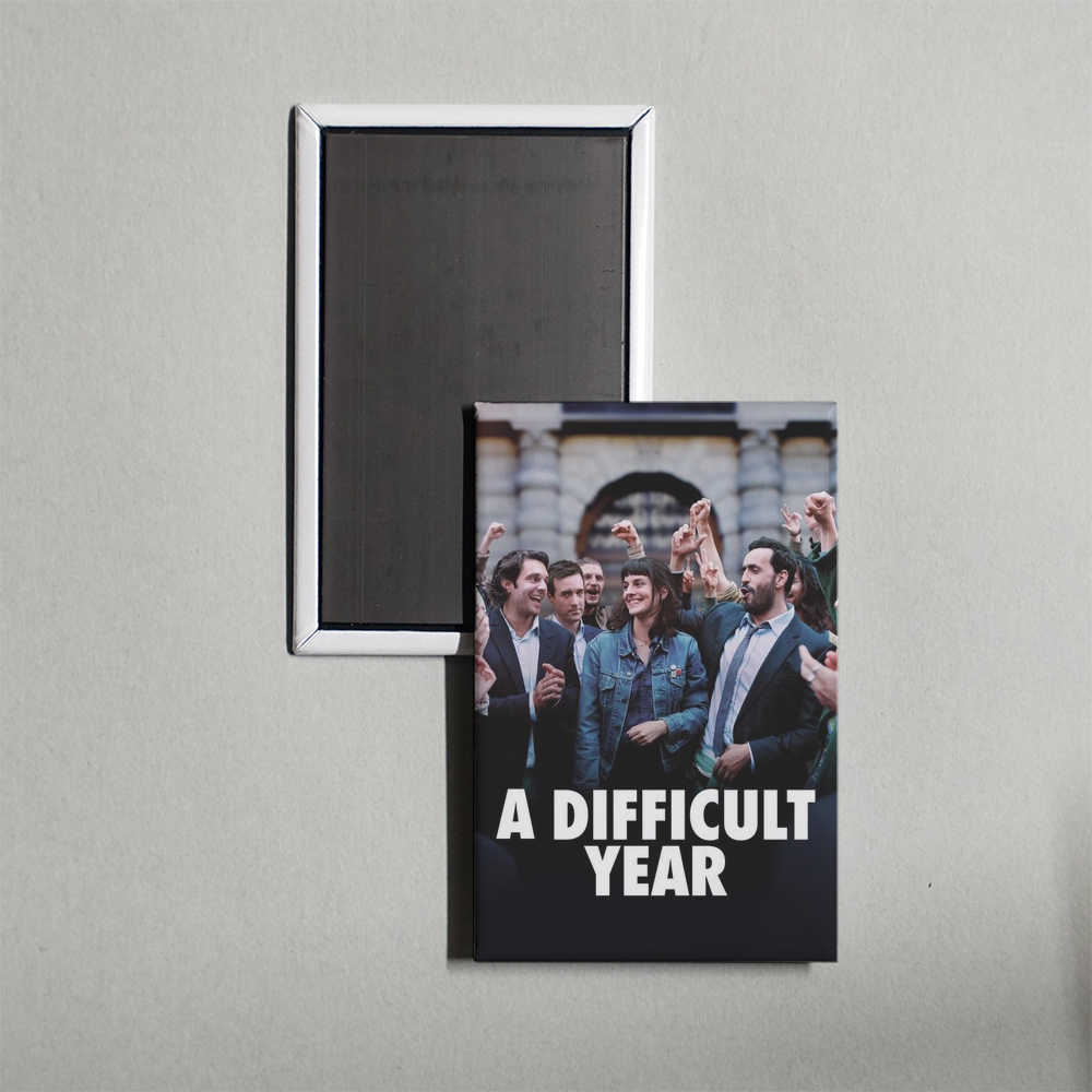 A Difficult Year Mini Movie Fridge Magnet