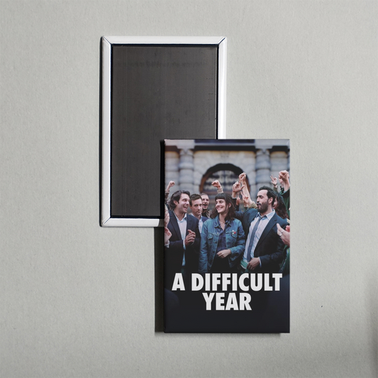 A Difficult Year Mini Movie Fridge Magnet