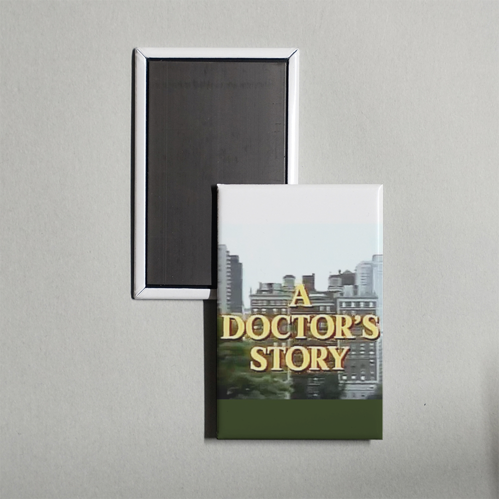 A Doctor's Story Mini Movie Fridge Magnet