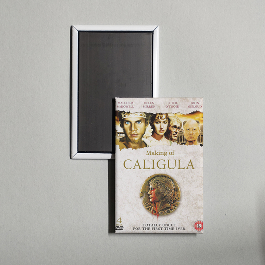 A Documentary on the Making of 'Gore Vidal's Caligula' Mini Movie Fridge Magnet