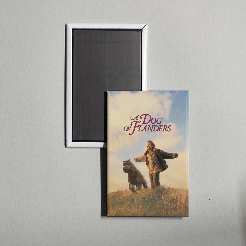 A Dog of Flanders Mini Movie Fridge Magnet