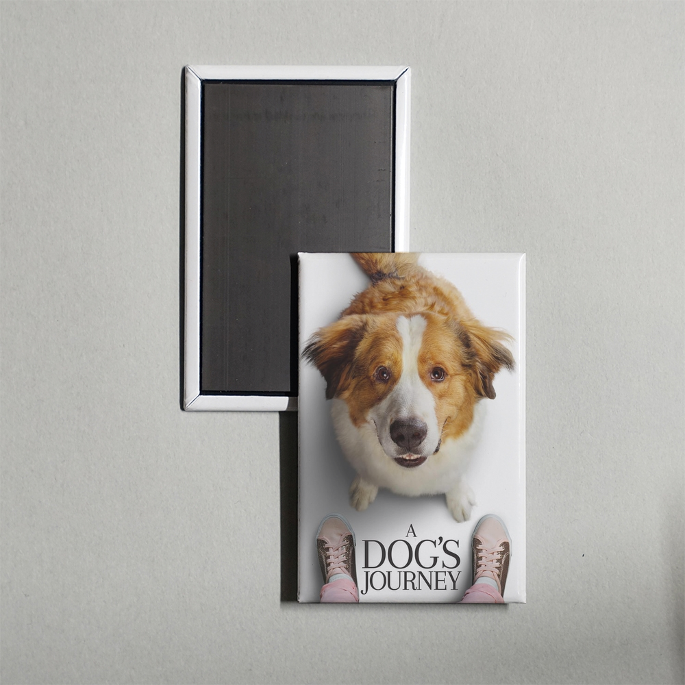 A Dog's Journey Mini Movie Fridge Magnet