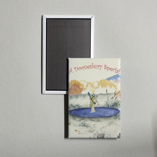 A Doonesbury Special Mini Movie Fridge Magnet