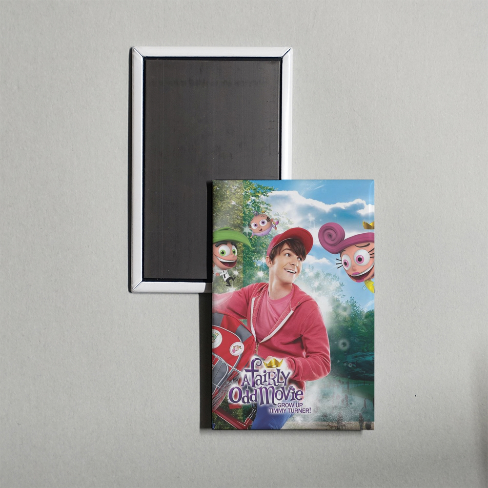 A Fairly Odd Movie Grow Up, Timmy Turner! Mini Movie Fridge Magnet