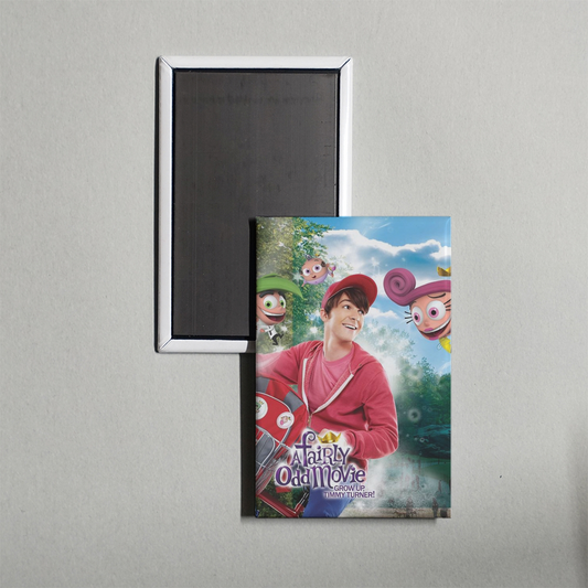 A Fairly Odd Movie Grow Up, Timmy Turner! Mini Movie Fridge Magnet