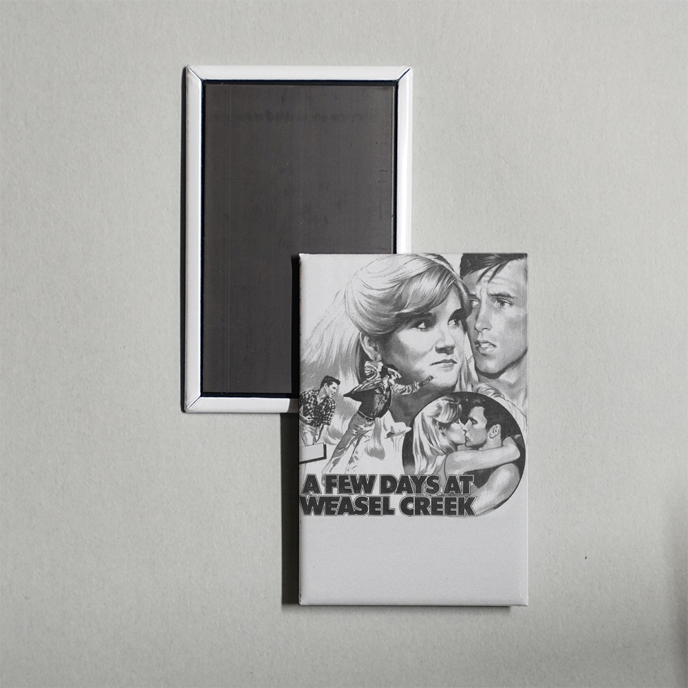 A Few Days at Weasel Creek Mini Movie Fridge Magnet