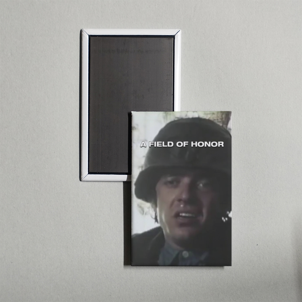 A Field of Honor Mini Movie Fridge Magnet