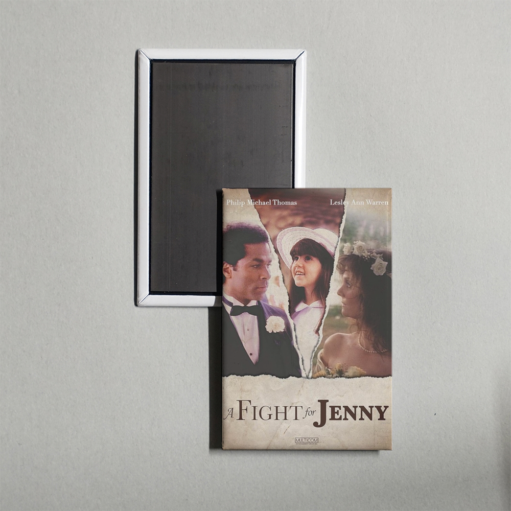 A Fight for Jenny Mini Movie Fridge Magnet