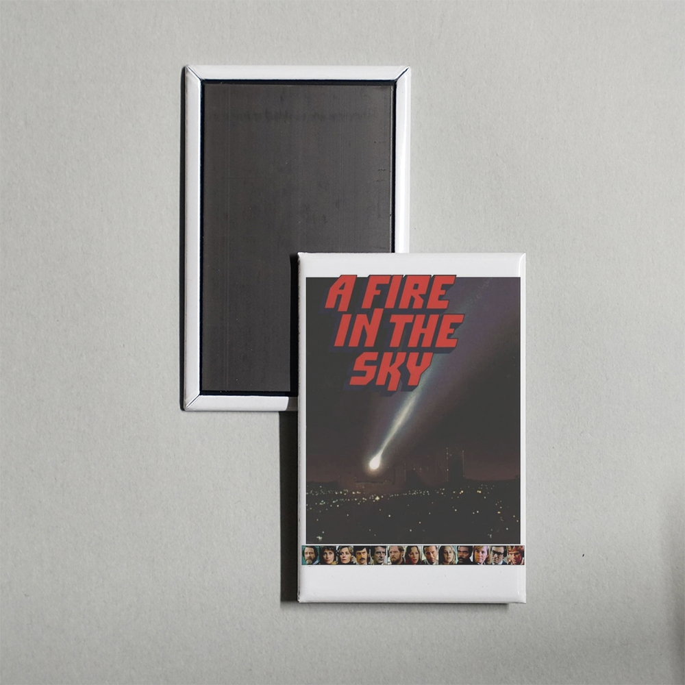 A Fire in the Sky Mini Movie Fridge Magnet