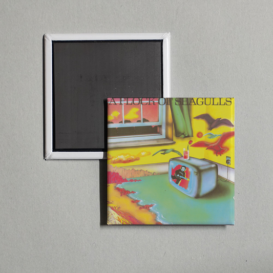 A Flock Of Seagulls - A Flock Of Seagulls Album Cover Fridge Magnet