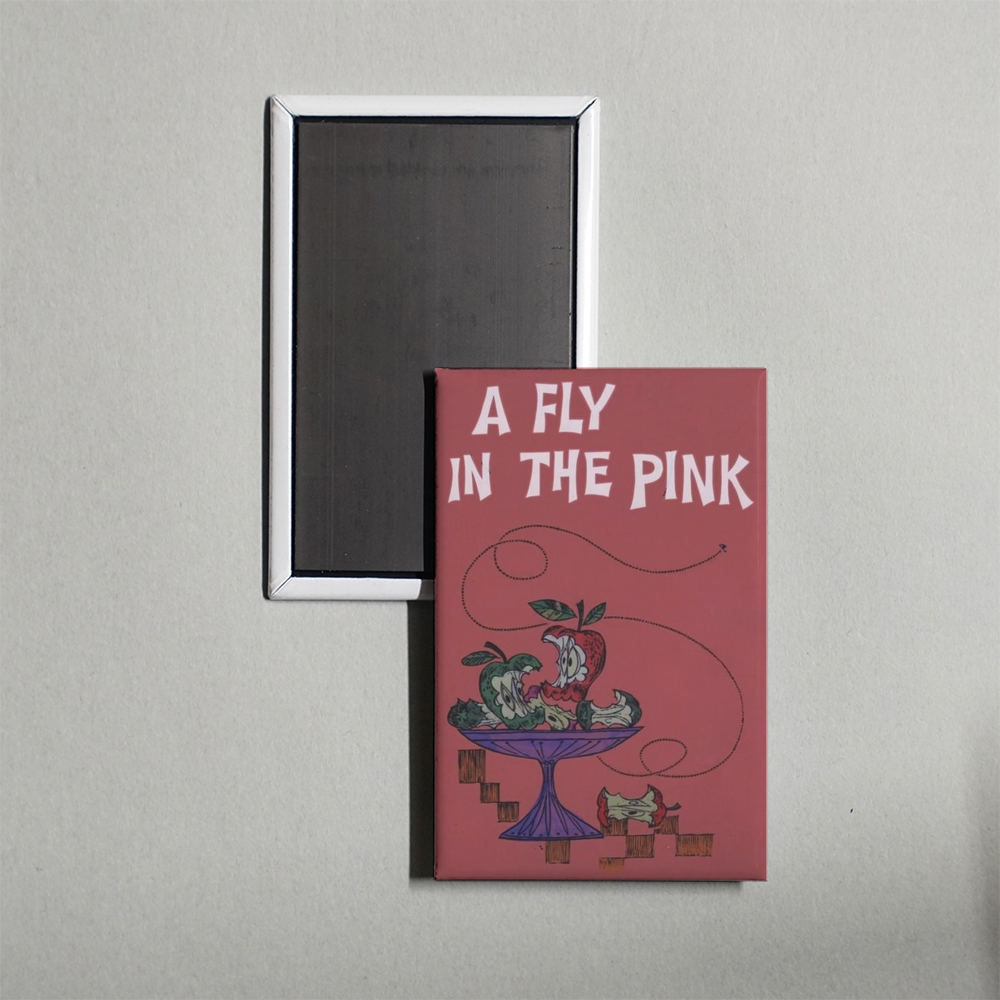 A Fly in the Pink Mini Movie Fridge Magnet