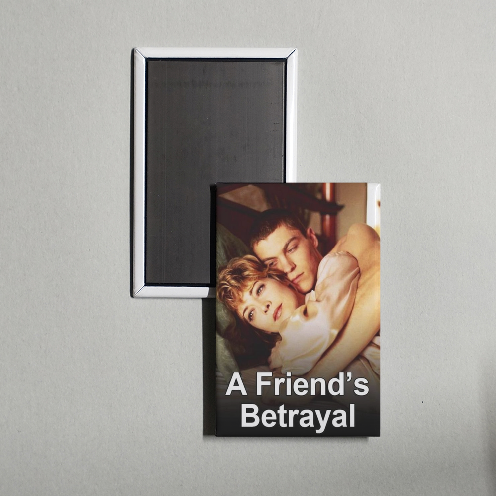 A Friend's Betrayal Mini Movie Fridge Magnet