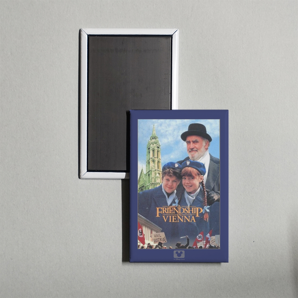 A Friendship in Vienna Mini Movie Fridge Magnet