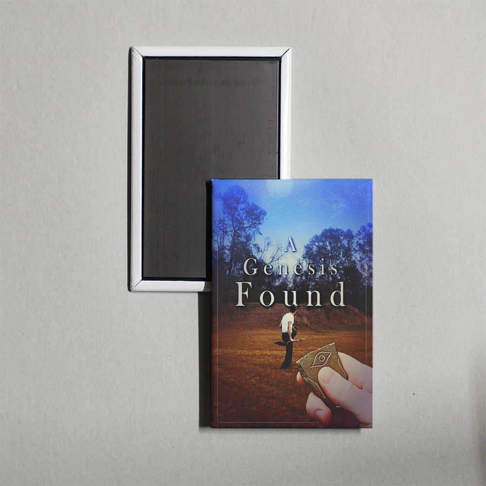 A Genesis Found Mini Movie Fridge Magnet