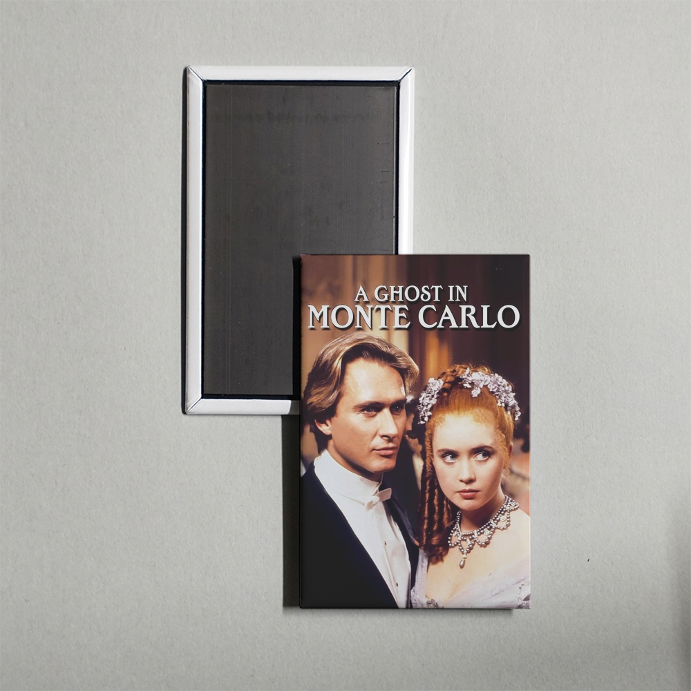 A Ghost in Monte Carlo Mini Movie Fridge Magnet