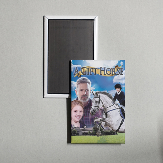 A Gift Horse Mini Movie Fridge Magnet