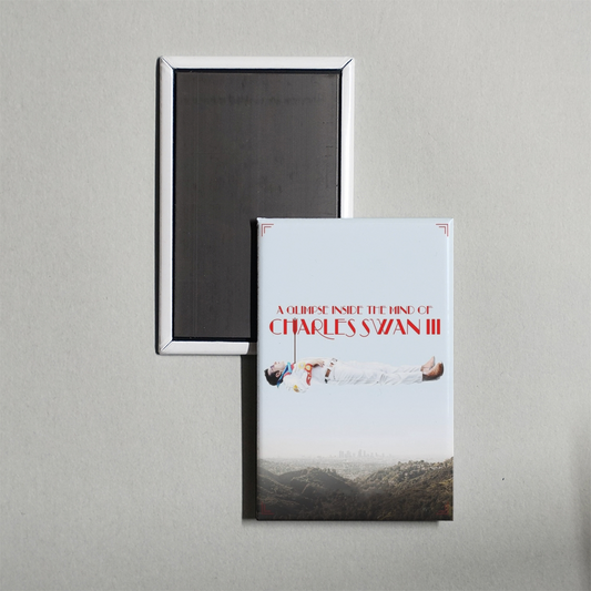 A Glimpse Inside the Mind of Charles Swan III Mini Movie Fridge Magnet