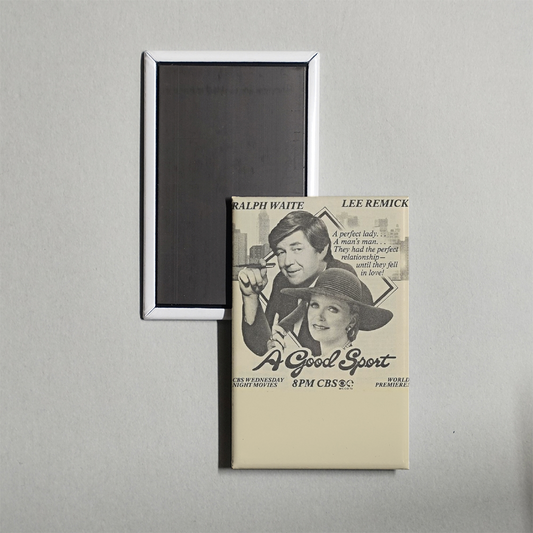 A Good Sport Mini Movie Fridge Magnet