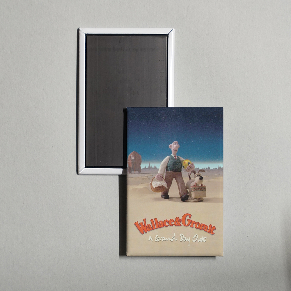A Grand Day Out Mini Movie Fridge Magnet