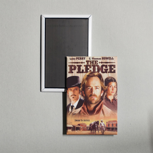 A Gunfighter's Pledge Mini Movie Fridge Magnet