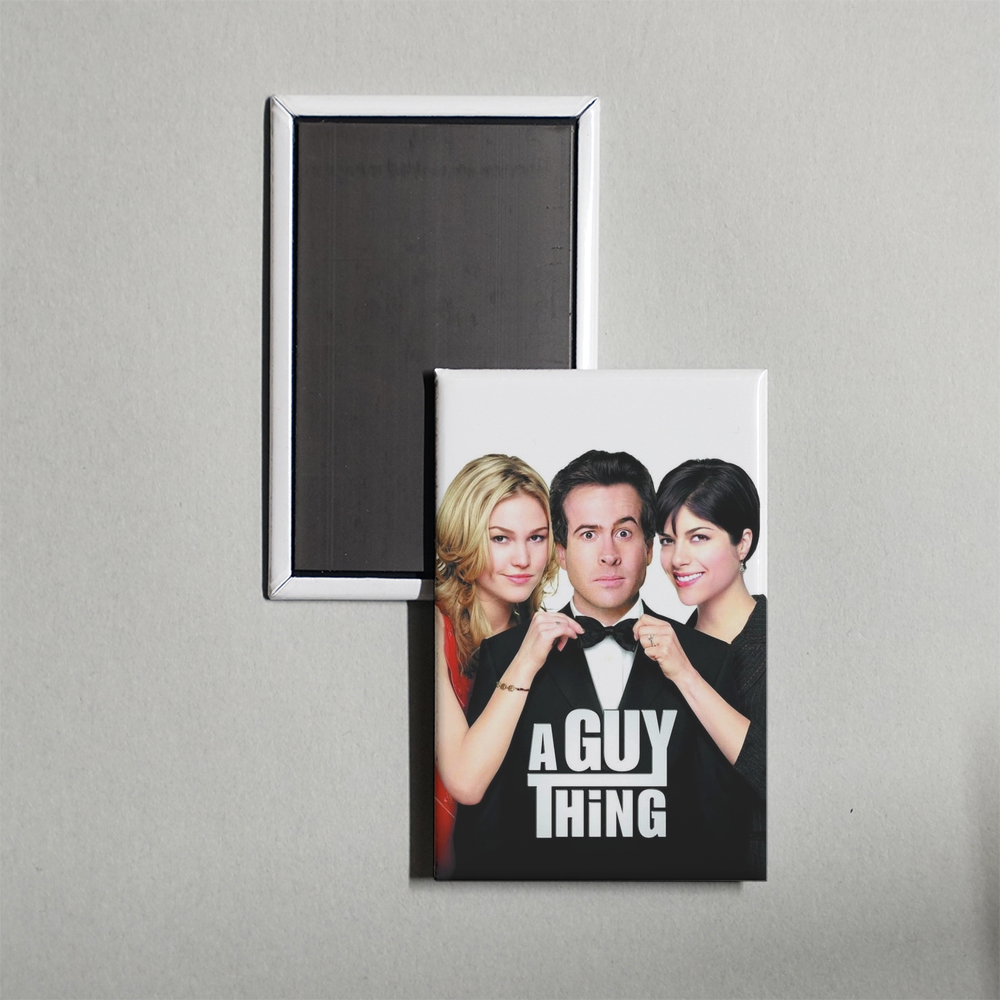 A Guy Thing Mini Movie Fridge Magnet