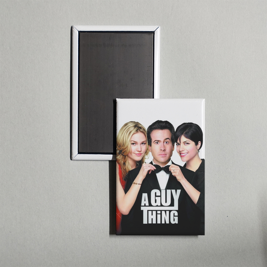 A Guy Thing Mini Movie Fridge Magnet