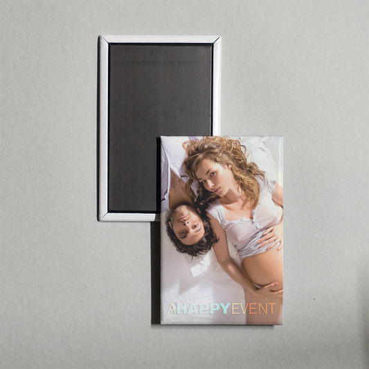 A Happy Event Mini Movie Fridge Magnet