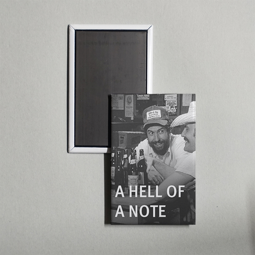 A Hell of a Note Mini Movie Fridge Magnet
