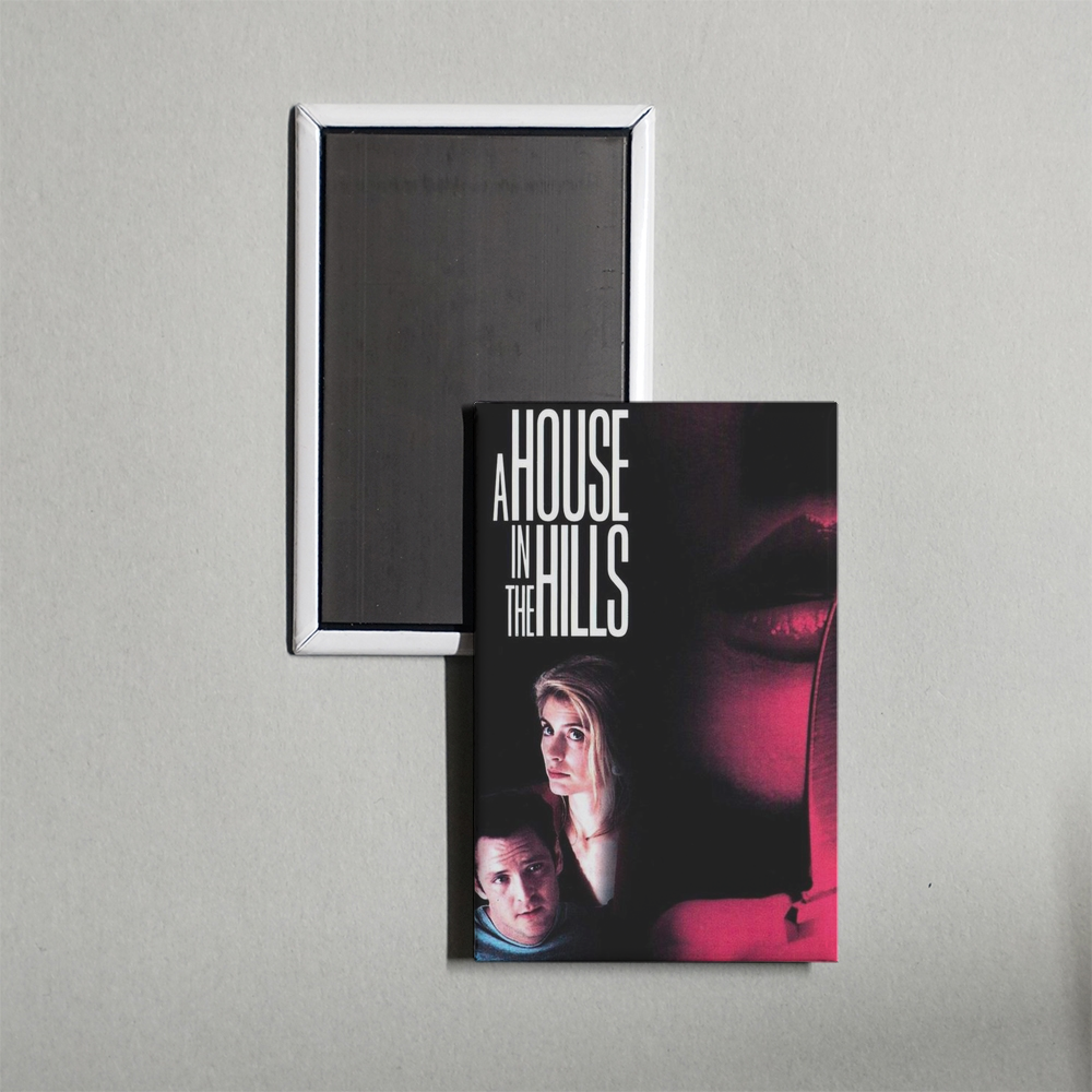 A House in the Hills Mini Movie Fridge Magnet