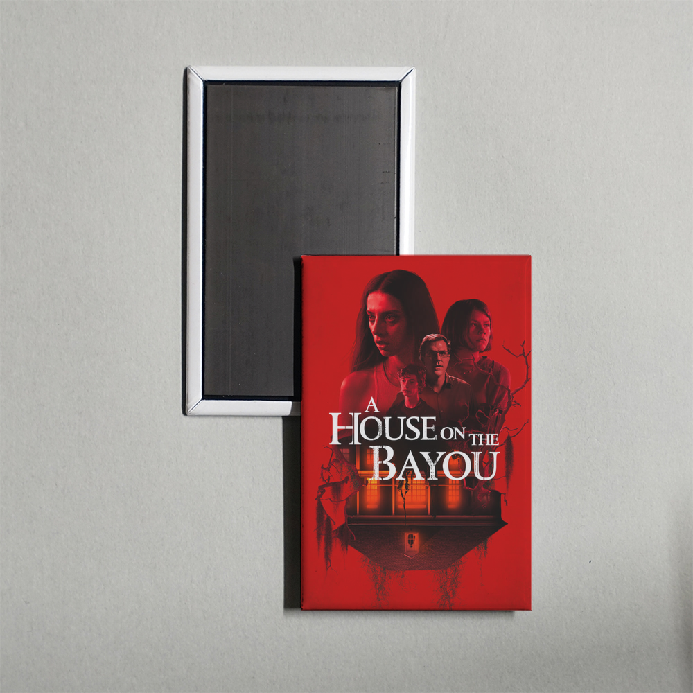 A House on the Bayou Mini Movie Fridge Magnet