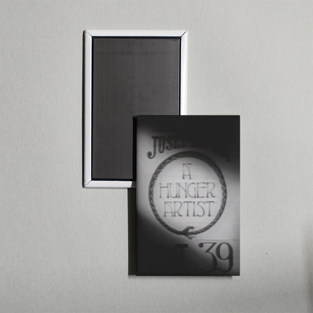 A Hunger Artist Mini Movie Fridge Magnet