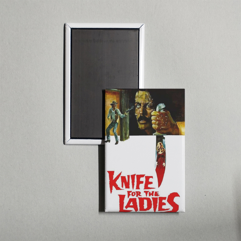 A Knife for the Ladies Mini Movie Fridge Magnet