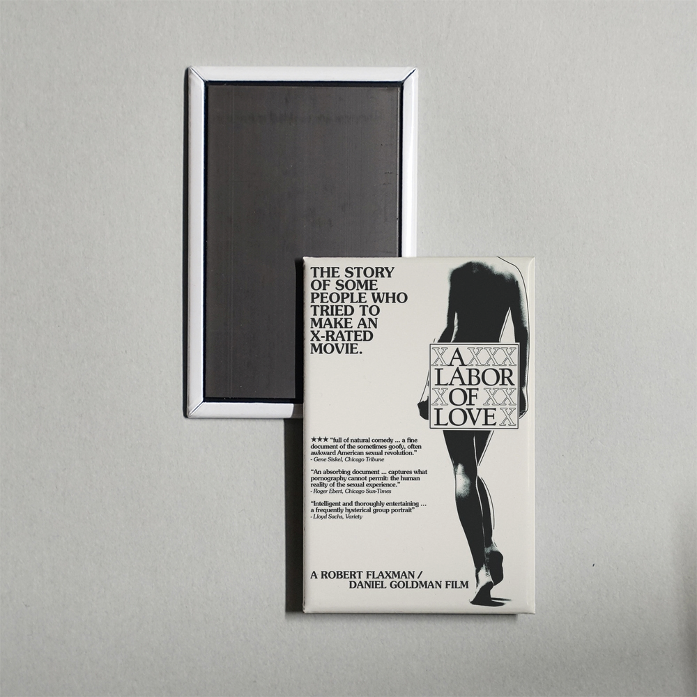 A Labor of Love Mini Movie Fridge Magnet