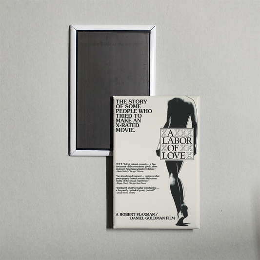 A Labor of Love Mini Movie Fridge Magnet