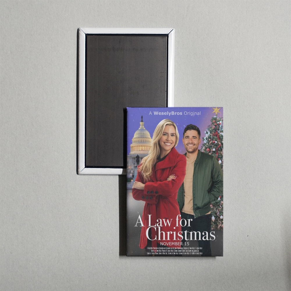 A Law for Christmas Mini Movie Fridge Magnet
