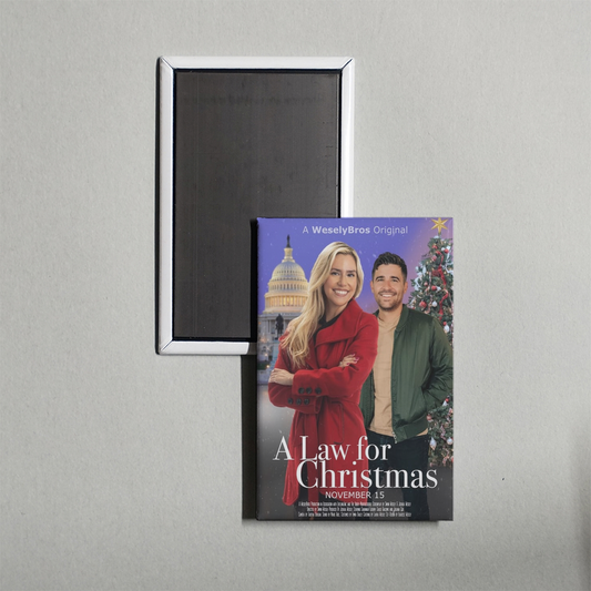 A Law for Christmas Mini Movie Fridge Magnet