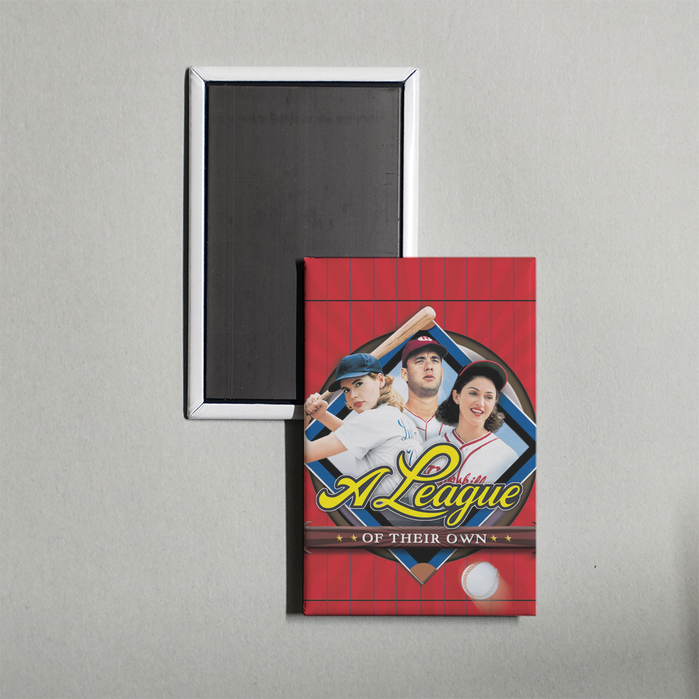 A League of Their Own Mini Movie Fridge Magnet